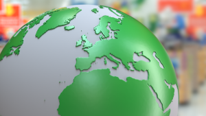 Globe that shows where SmartSpotter is located